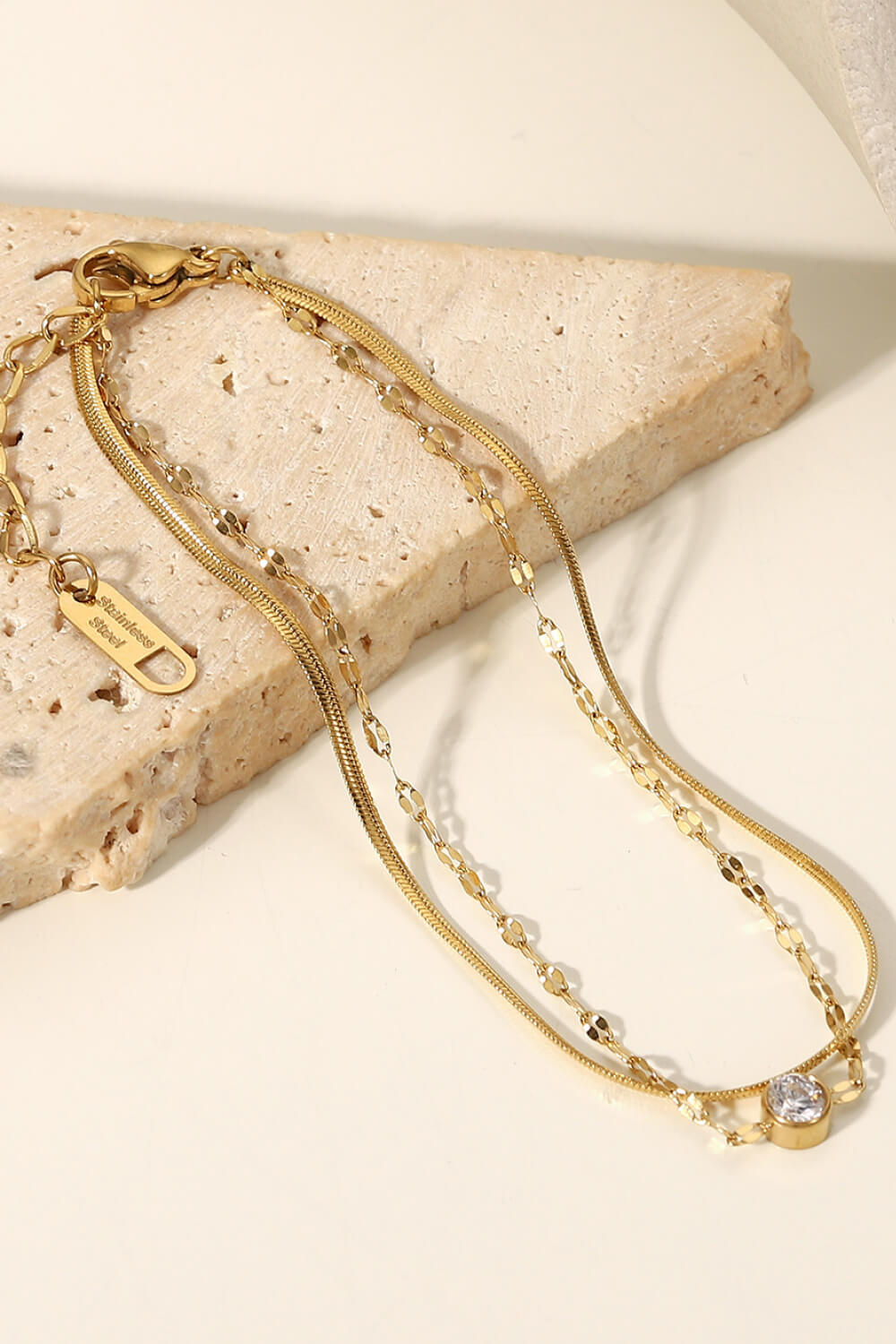 Icing on the Cake Strass doppellagiges Armband