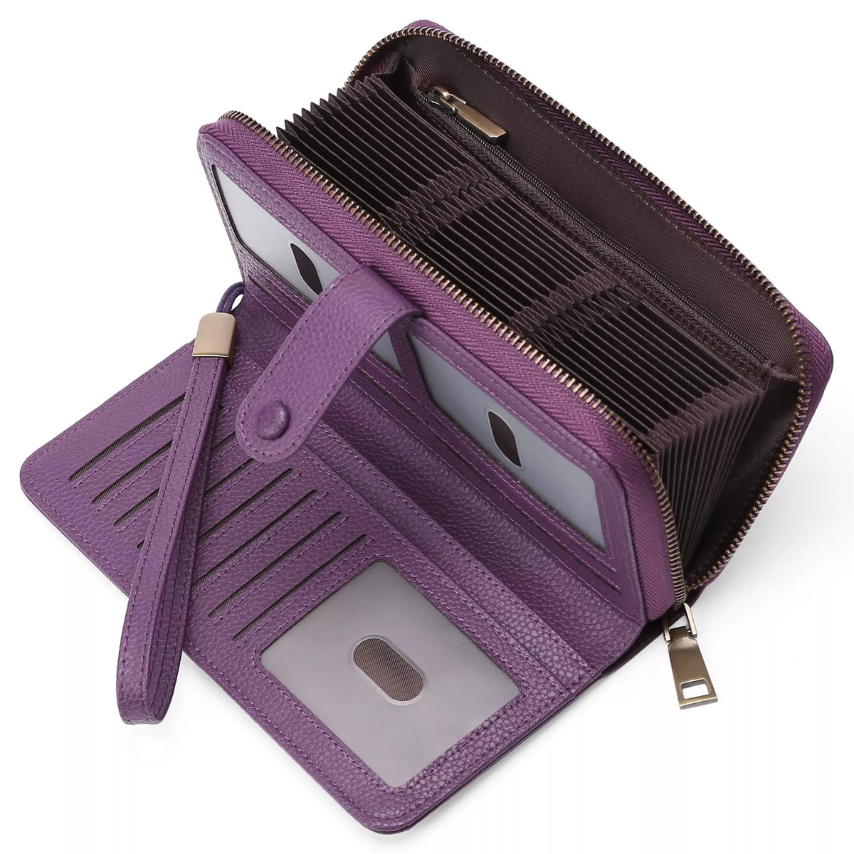 Leather Long Wallet - Lilixa.store
