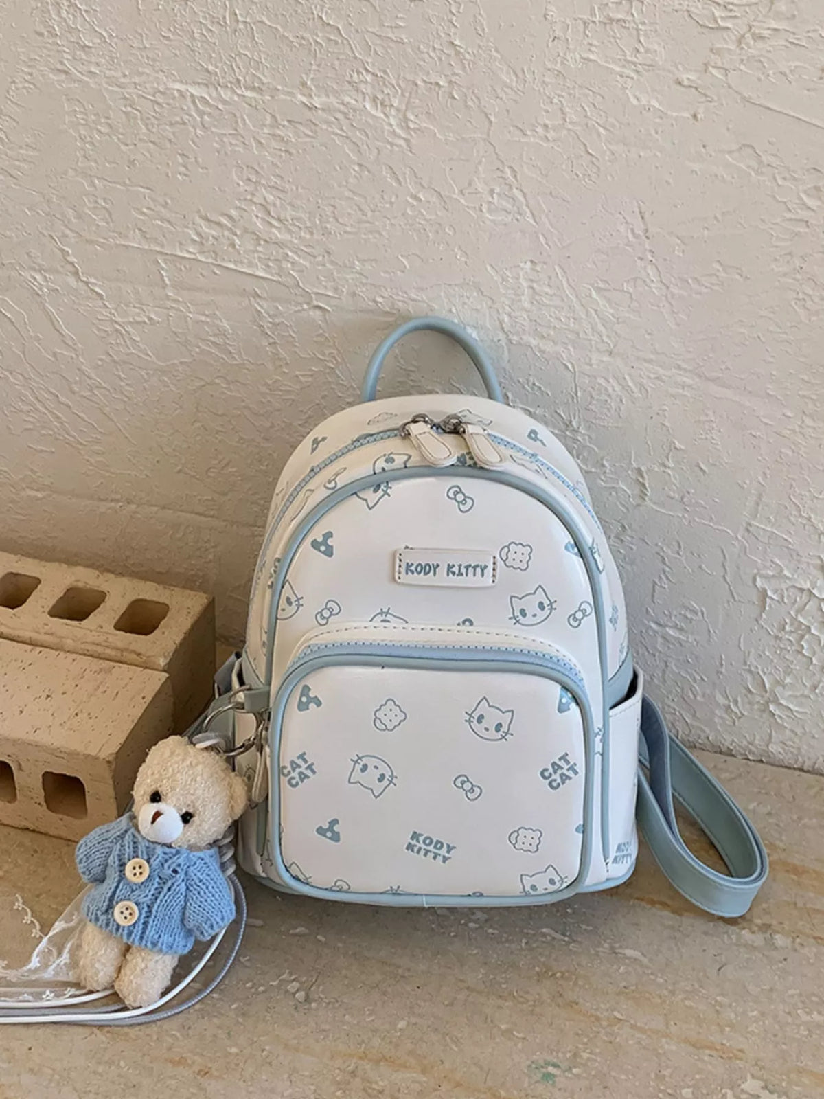 Cartoon Pattern Backpack Bag - Lilixa.store