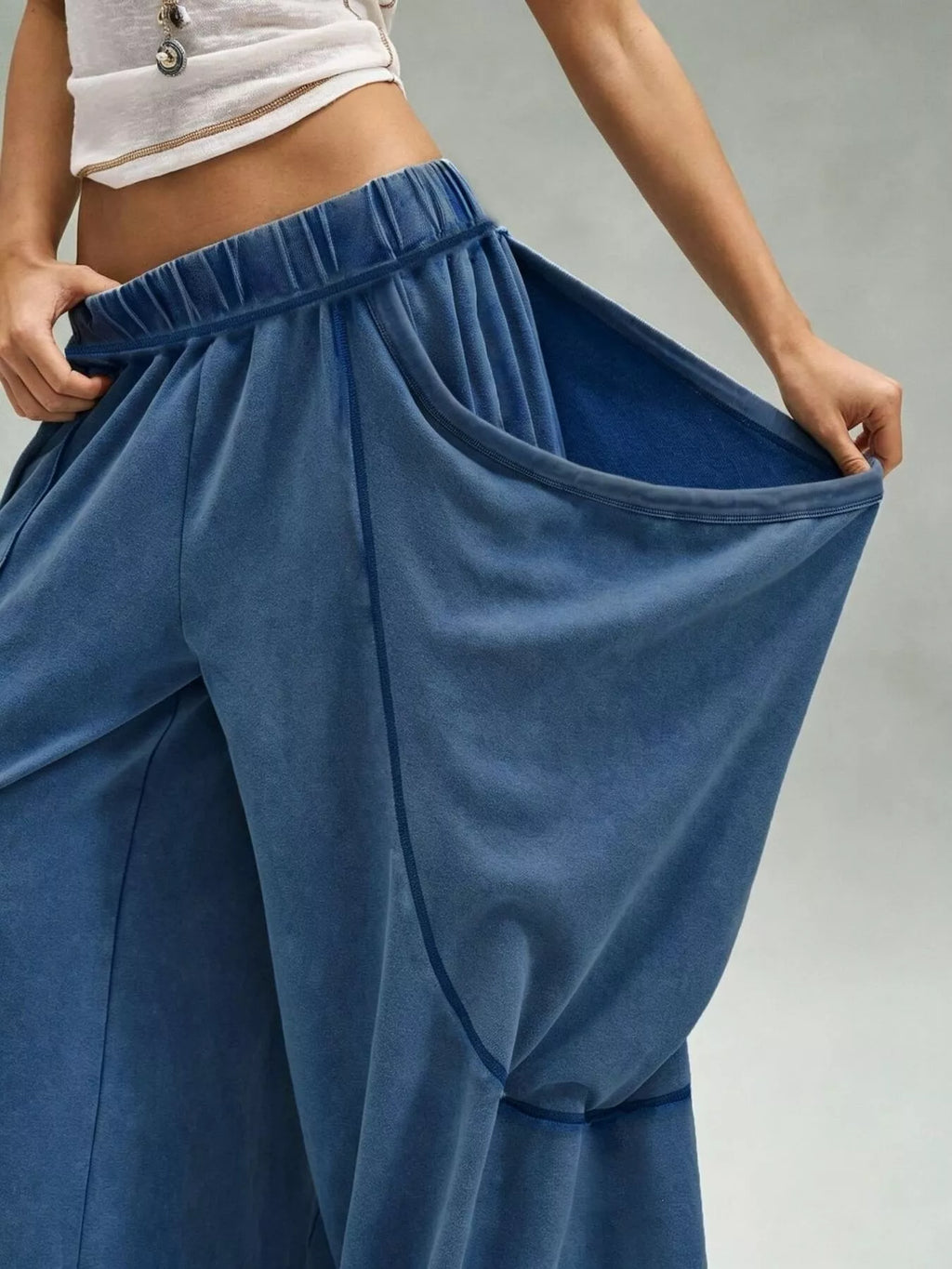 Oversized Wide-Leg Cargo Pants - Lilixa.store