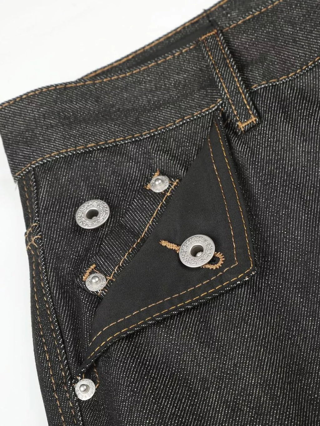 Men's High-Waisted Wide-Leg Jeans - Lilixa.store