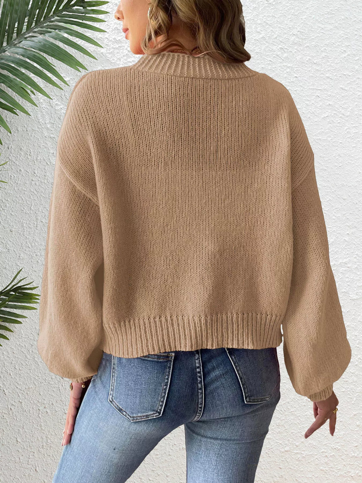 Bow-Tie Open Front Knit Cardigan - Lilixa.store