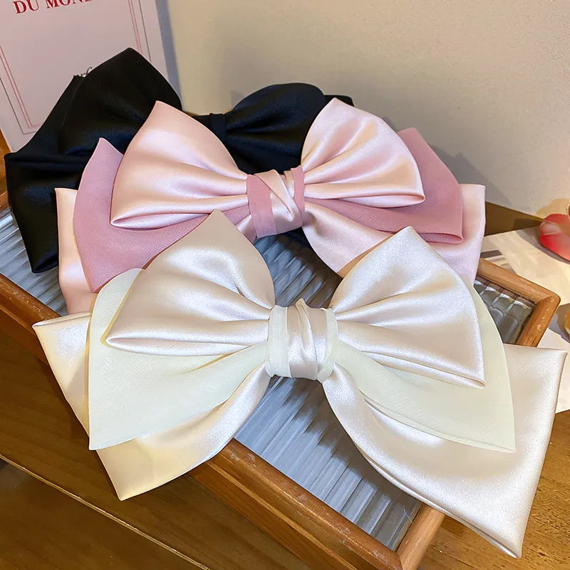 Bow Cloth Hair Clip, view 2
