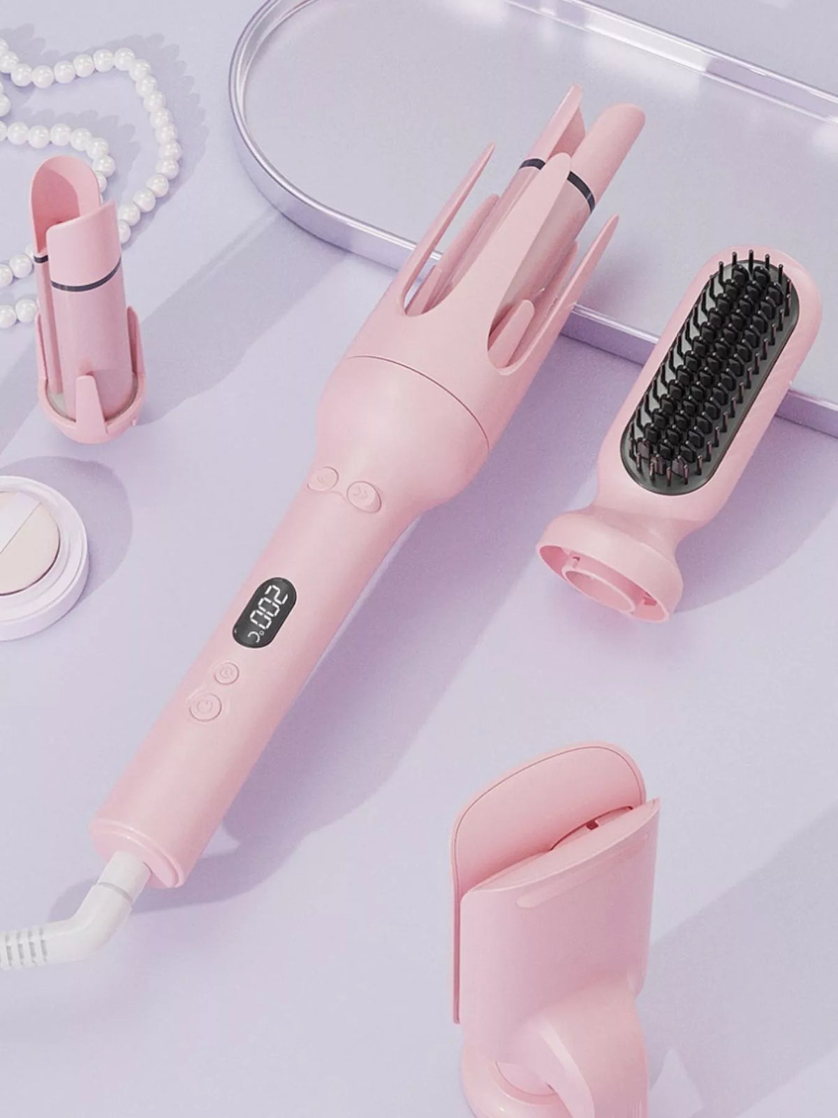 Automatic Rotating Ceramic Hair Curling Iron - Lilixa.store
