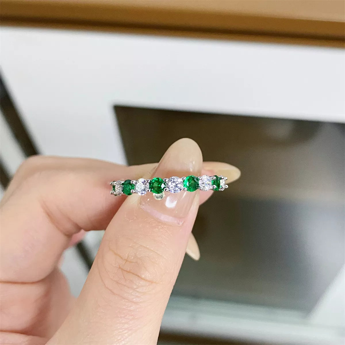 925 Sterling Silver Diamond Ring - Lilixa.store