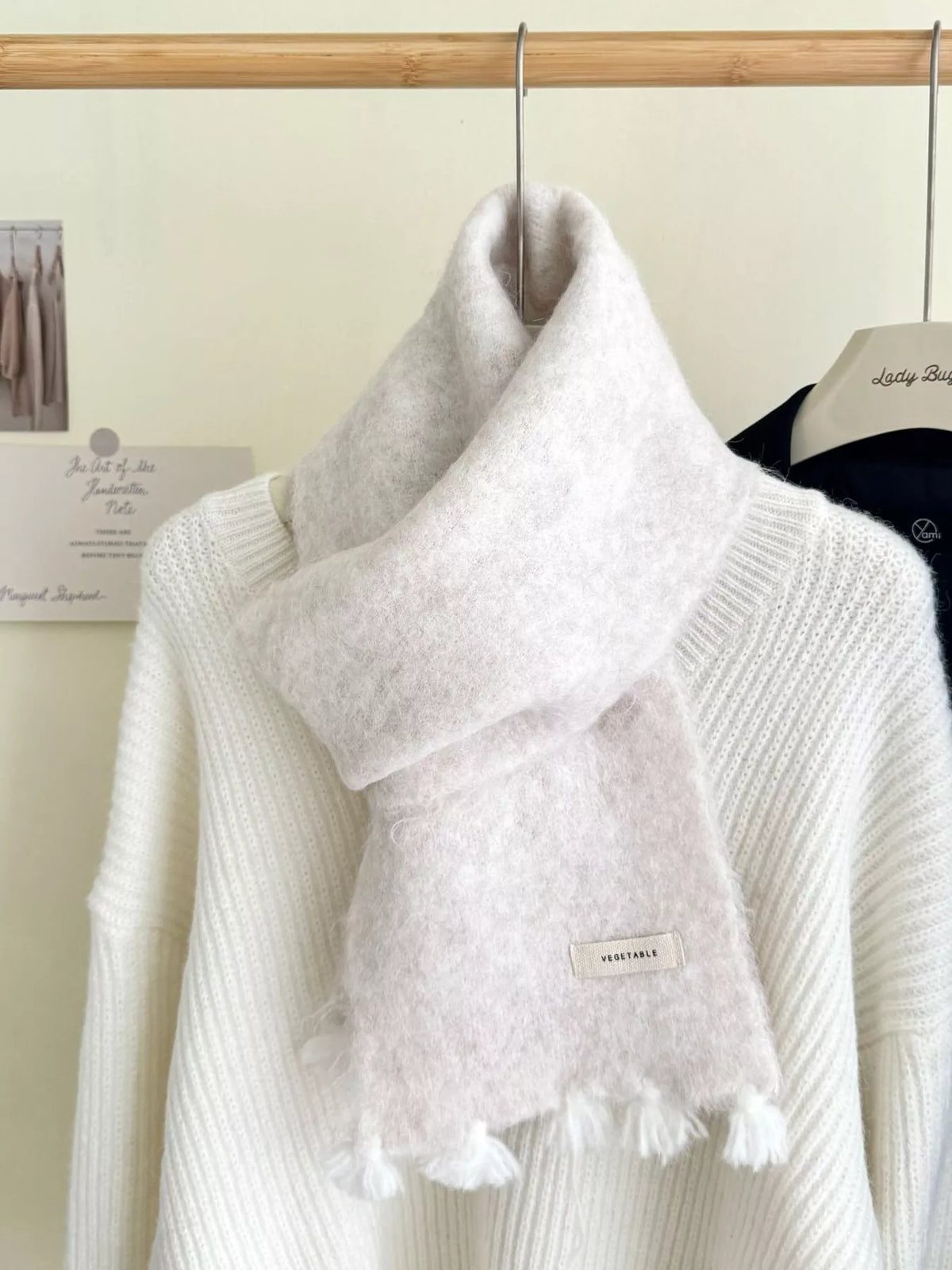 Tassel Knitted Scarf - Lilixa.store