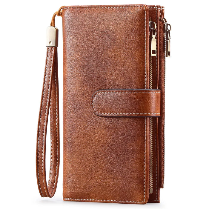 Vintage Style Leather Wallet - Lilixa.store