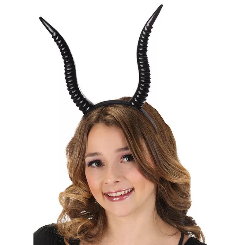 Halloween Gothic Devil Horn Headband - Lilixa.store