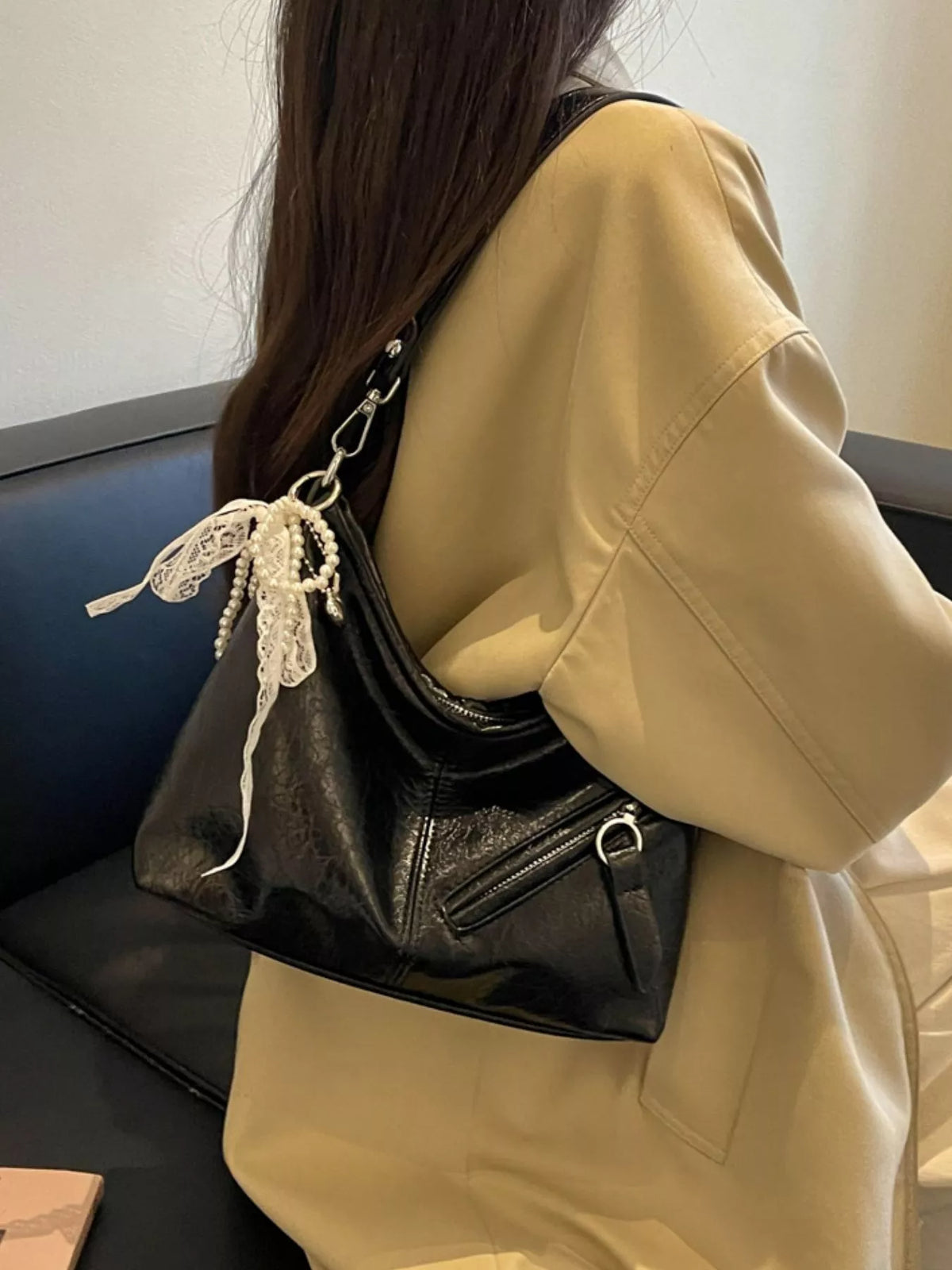 PU Leather Shoulder Bag - Lilixa.store