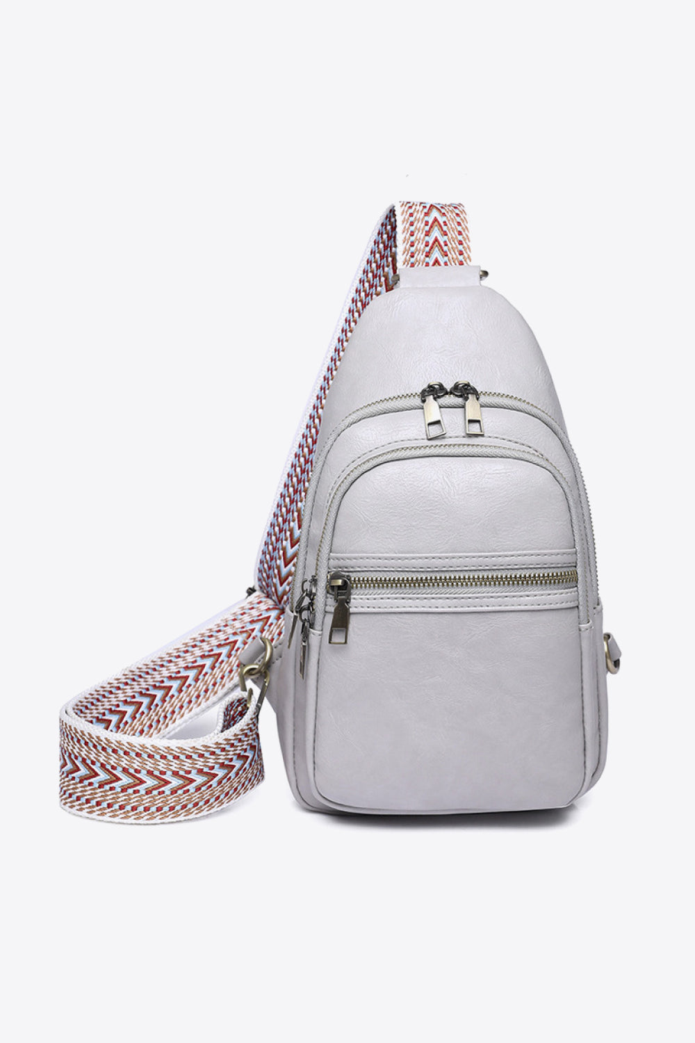 Adored It's Your Time PU Leather Sling Bag - Lilixa.store