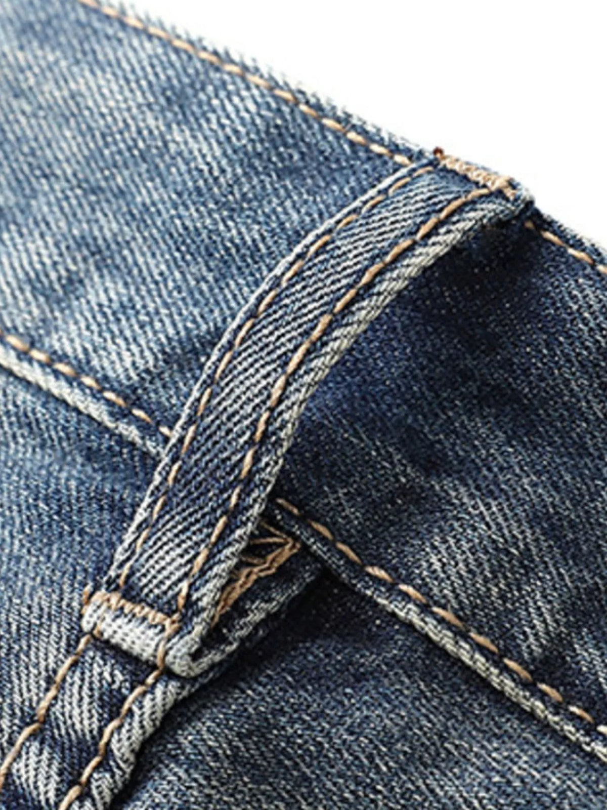 Men's Distressed Loose Fit Jeans - Lilixa.store