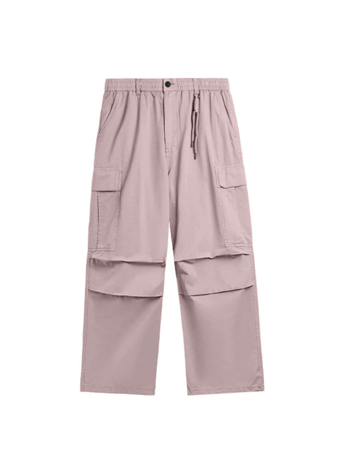 Men's Relaxed Fit Cargo Pants in Dusty Pink