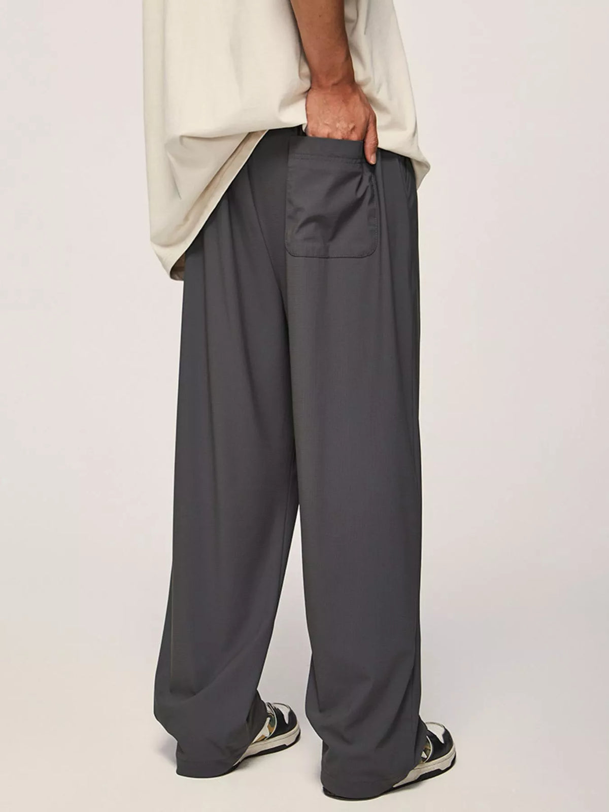 Men's Loose Fit Casual Drawstring Pants, view 3