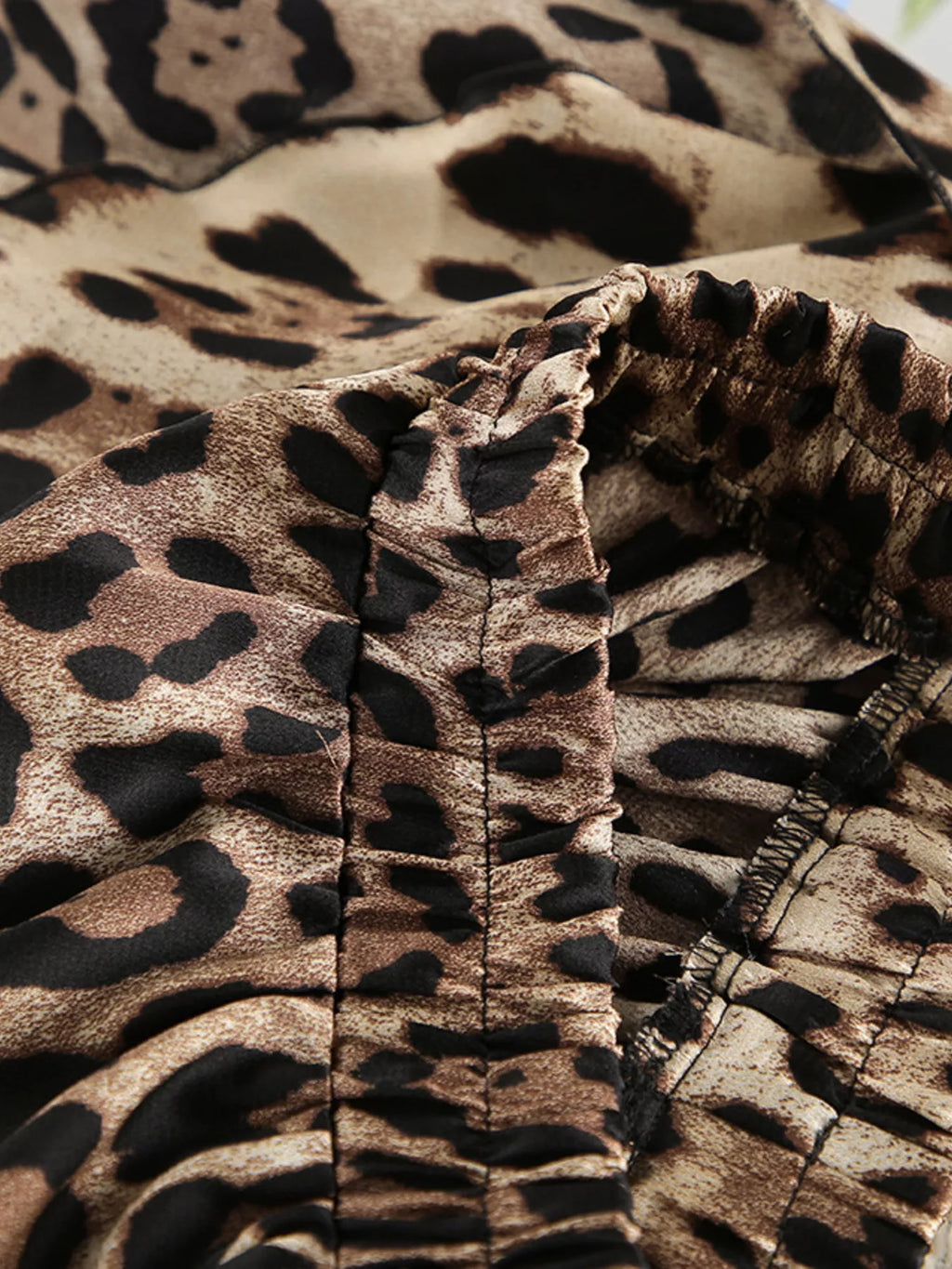 Leopard Bra & Cardigan and Shorts Set - Lilixa.store