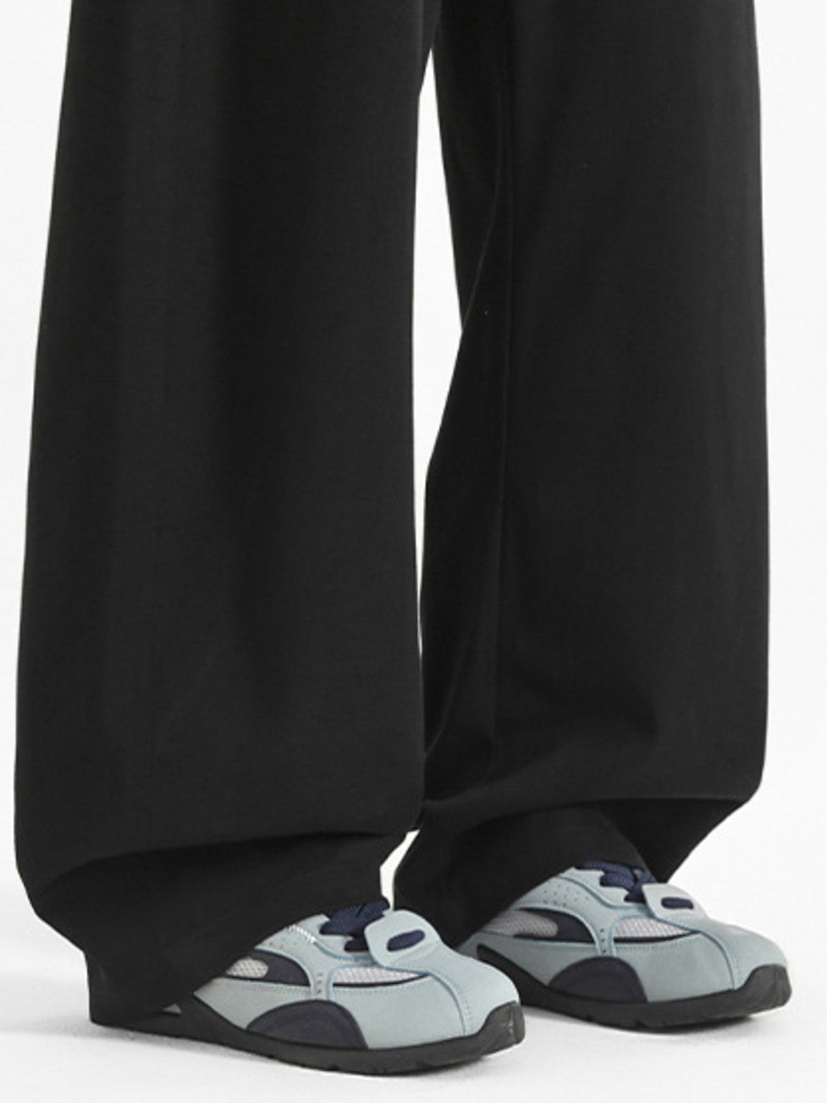 Men's Plus Size Wide Leg Casual Pants, view 2
