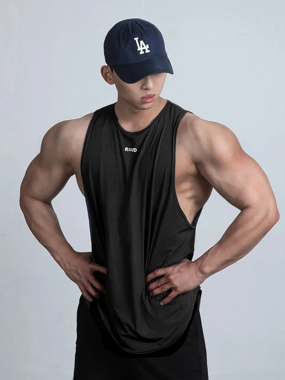 Men's Plus Size Round Neck Tank - Lilixa.store