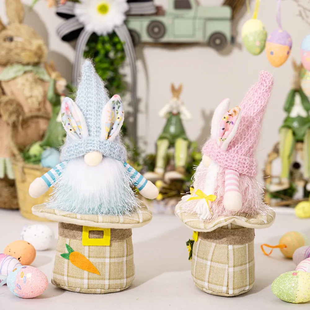 Easter Faceless Doll with Rabbit Ears - Lilixa.store