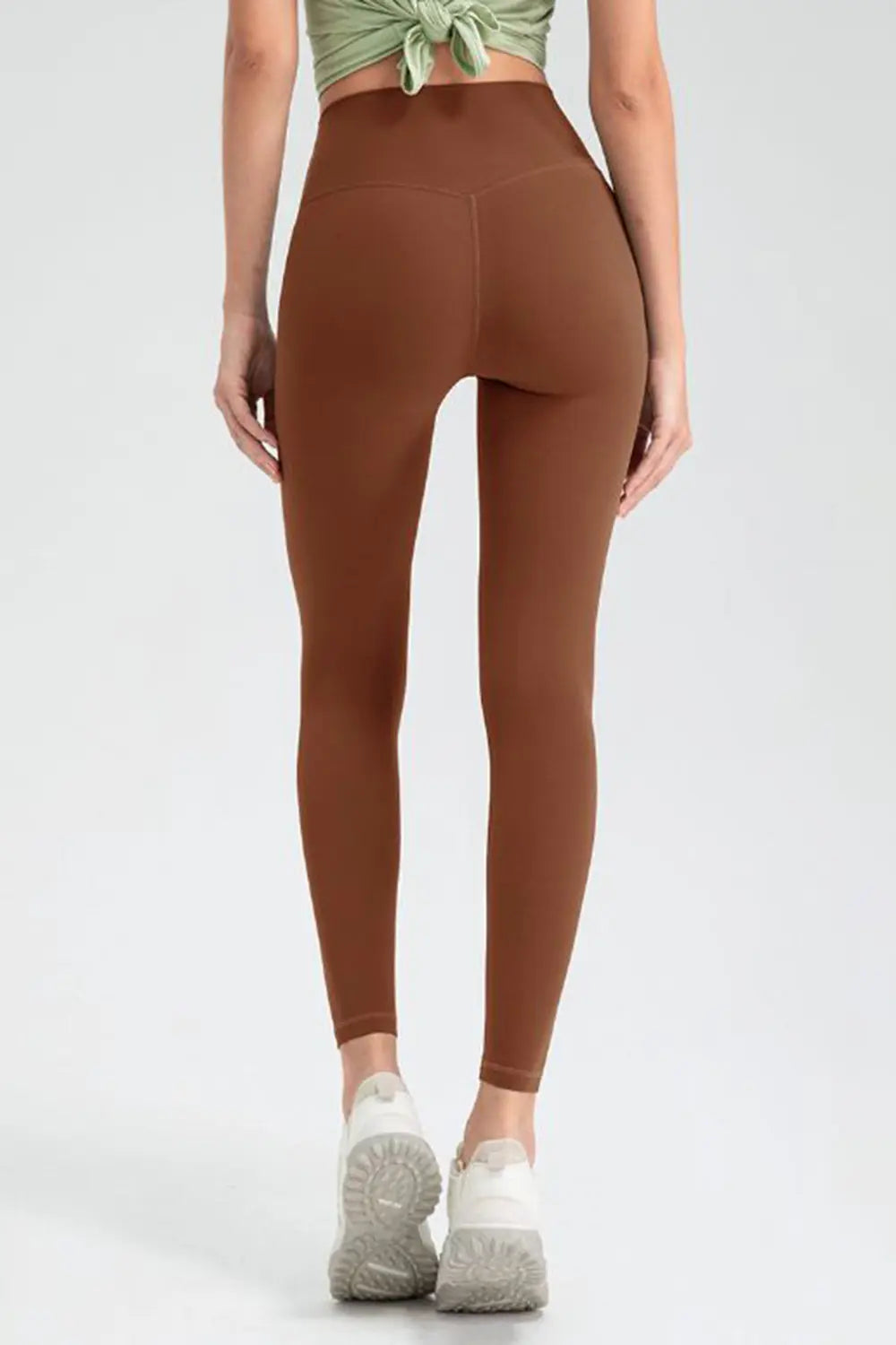 Wide Waistband High Waist Sport Leggings - Lilixa.store