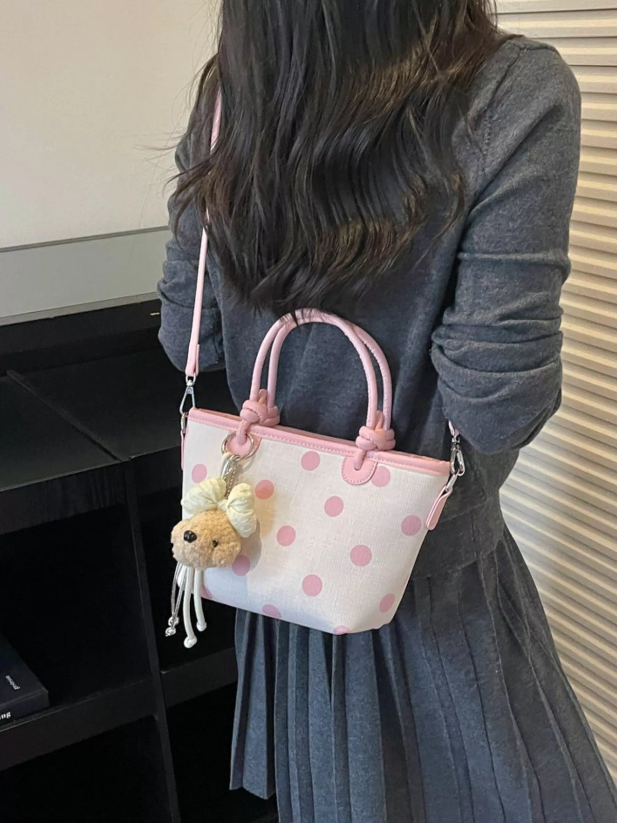 Polka Dot Crossbody Bag