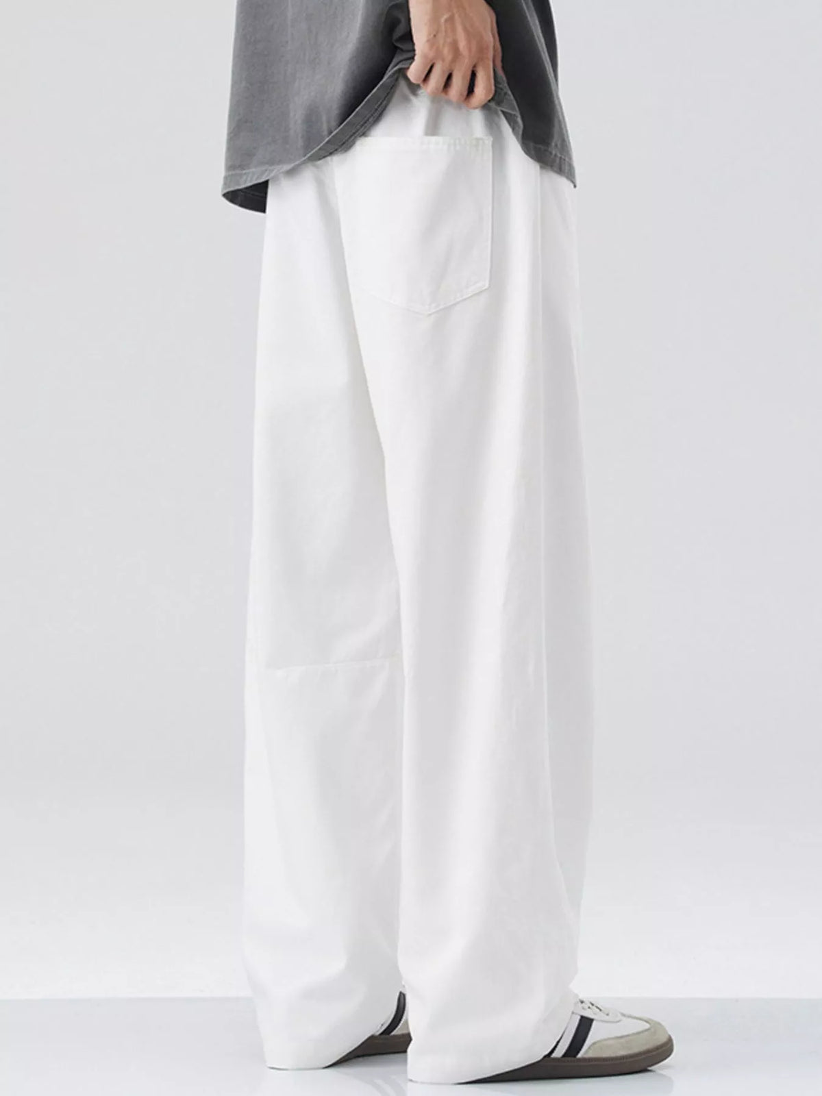 Men's Wide Leg Casual Pants, view 8