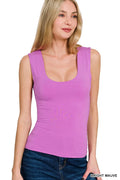 Zenana Double Layered Tank Top - Lilixa.store