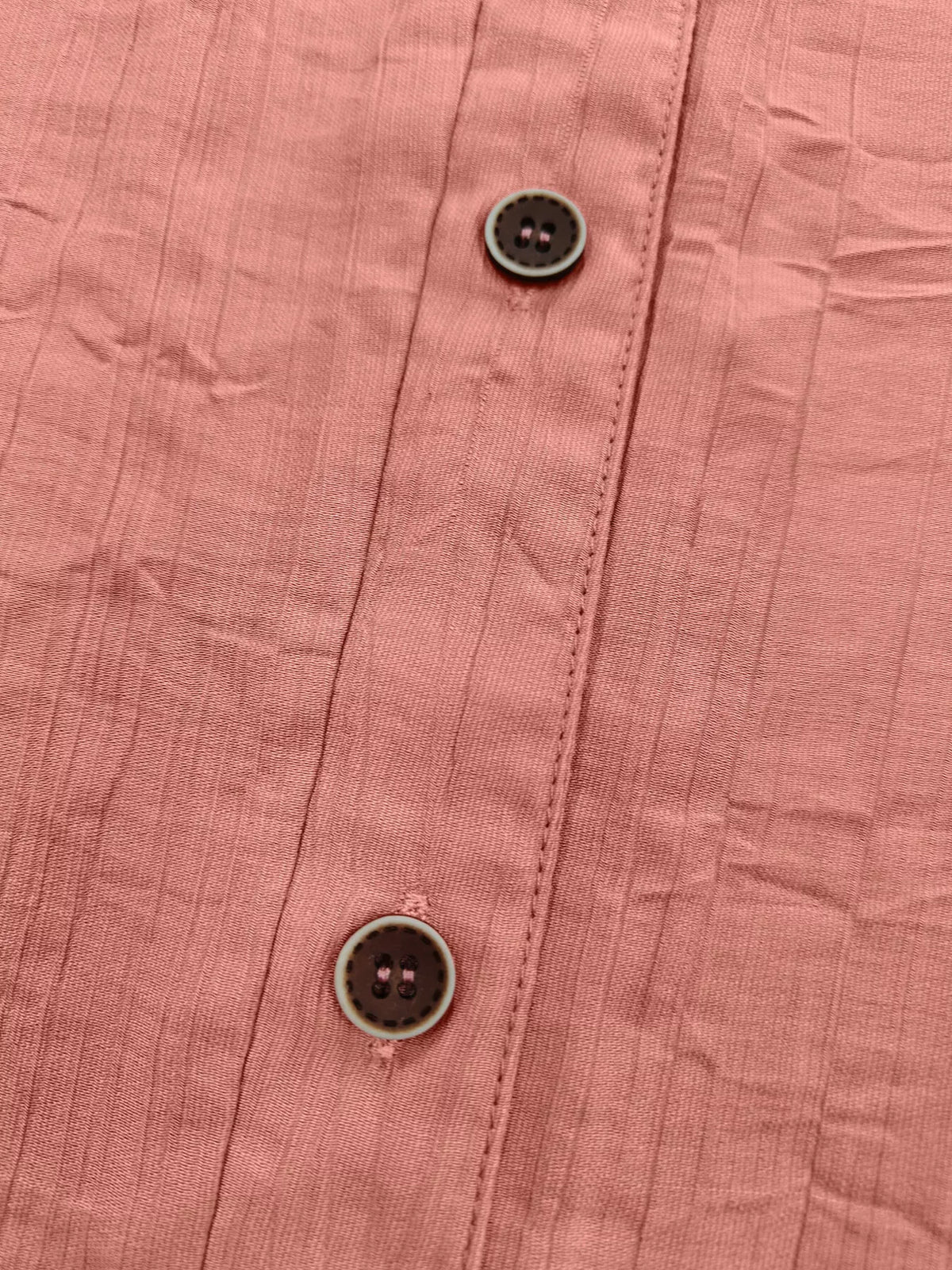 Textured Button-Down Shirt with Chest Pocket