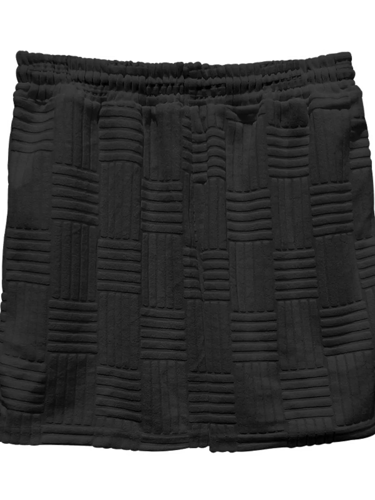 Men's Full Size Button Up Short Sleeve Top and Shorts Set Plus Size, view 6