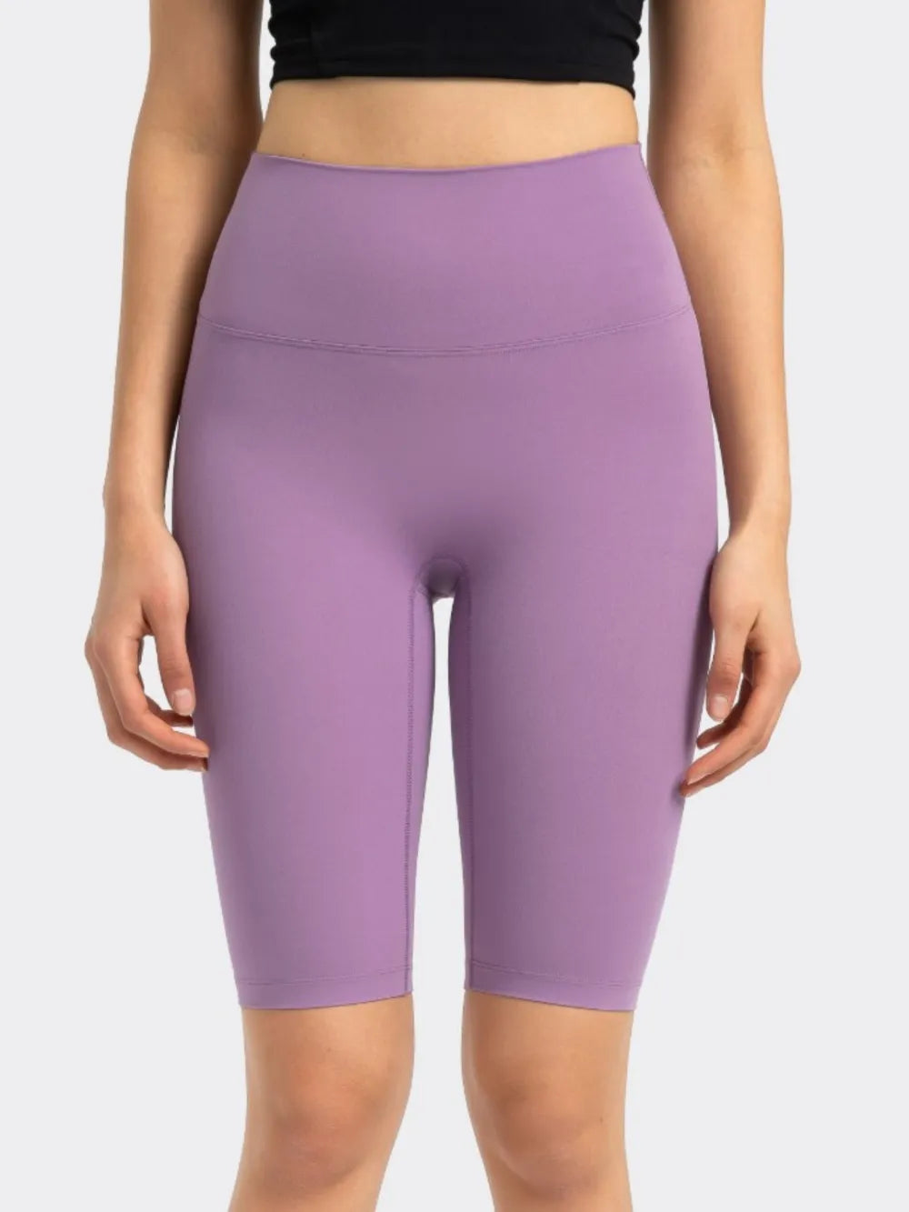 Millennia High Rise Wide Waistband Active Shorts - Lilixa.store