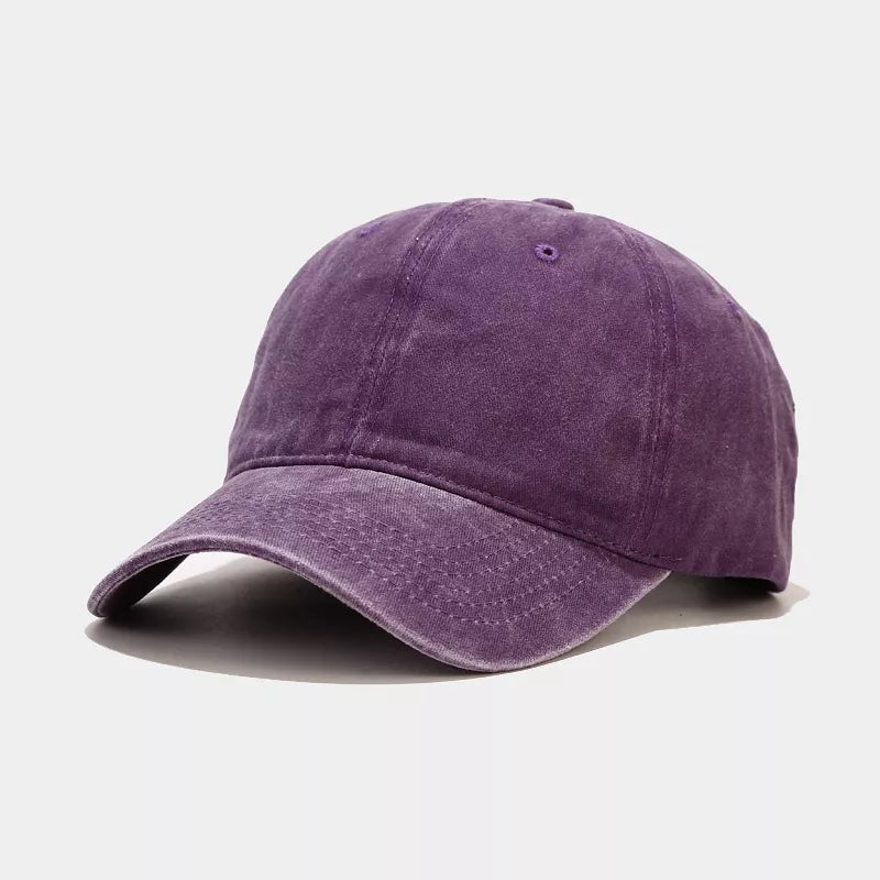 Vintage Washed Cotton Baseball Cap - Lilixa.store