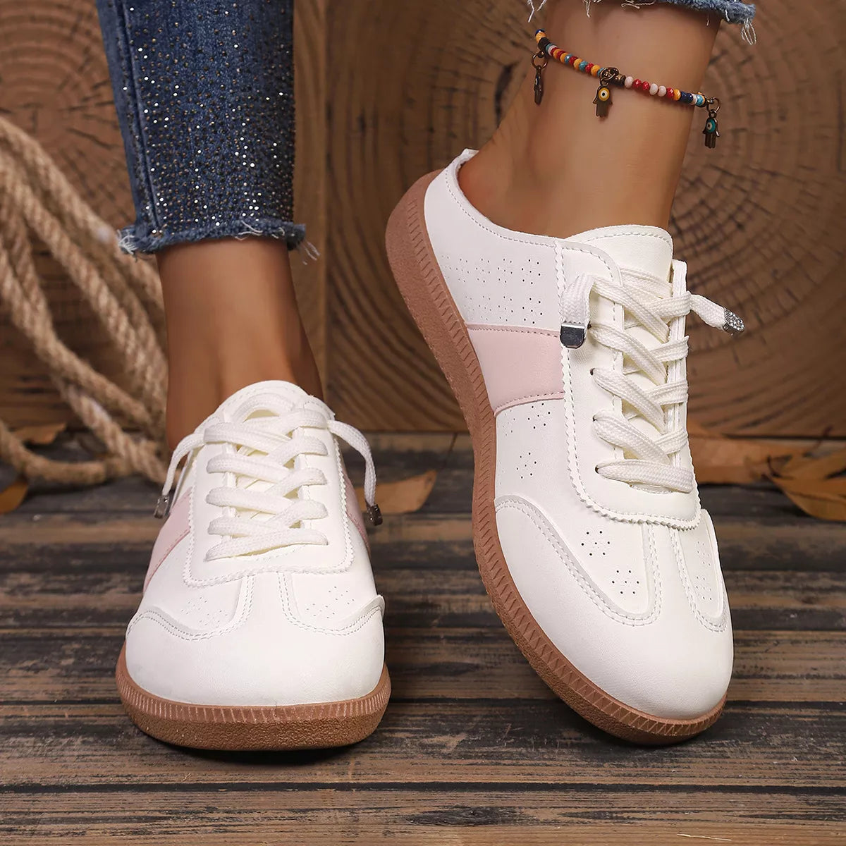 Round Toe Slip-Ons - Lilixa.store