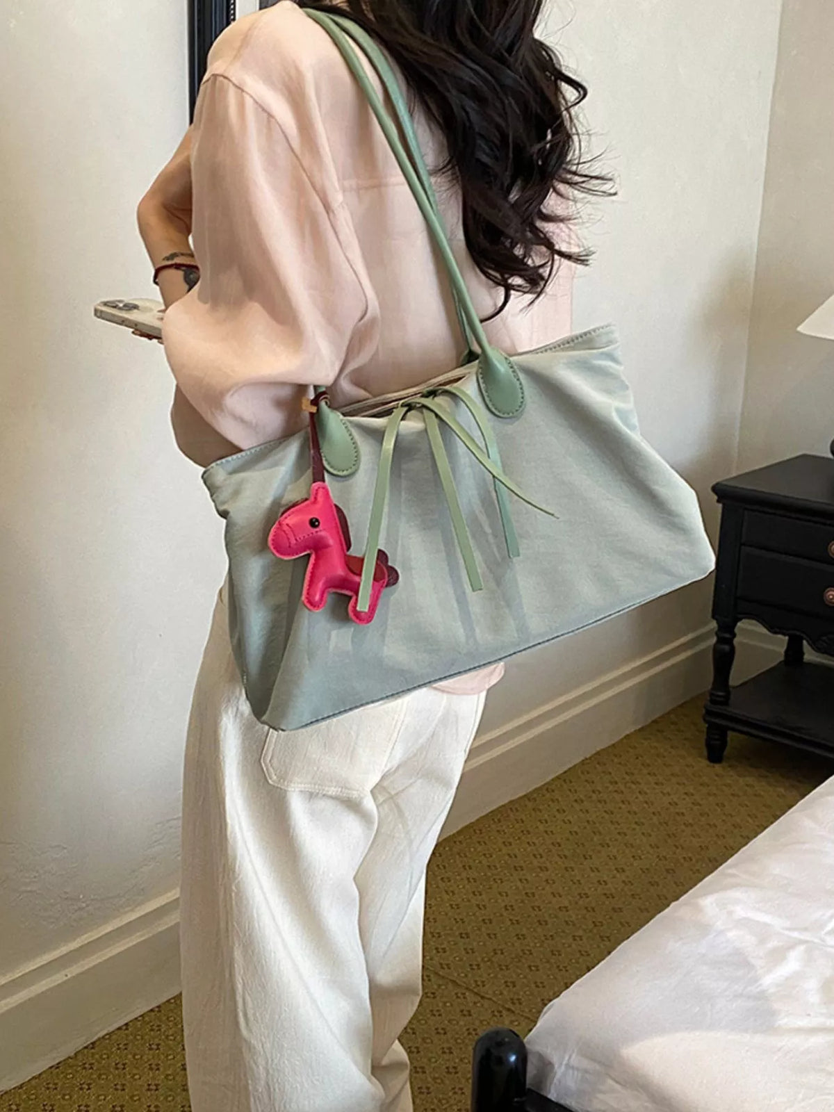 Lightweight Canvas Shoulder Bag - Lilixa.store