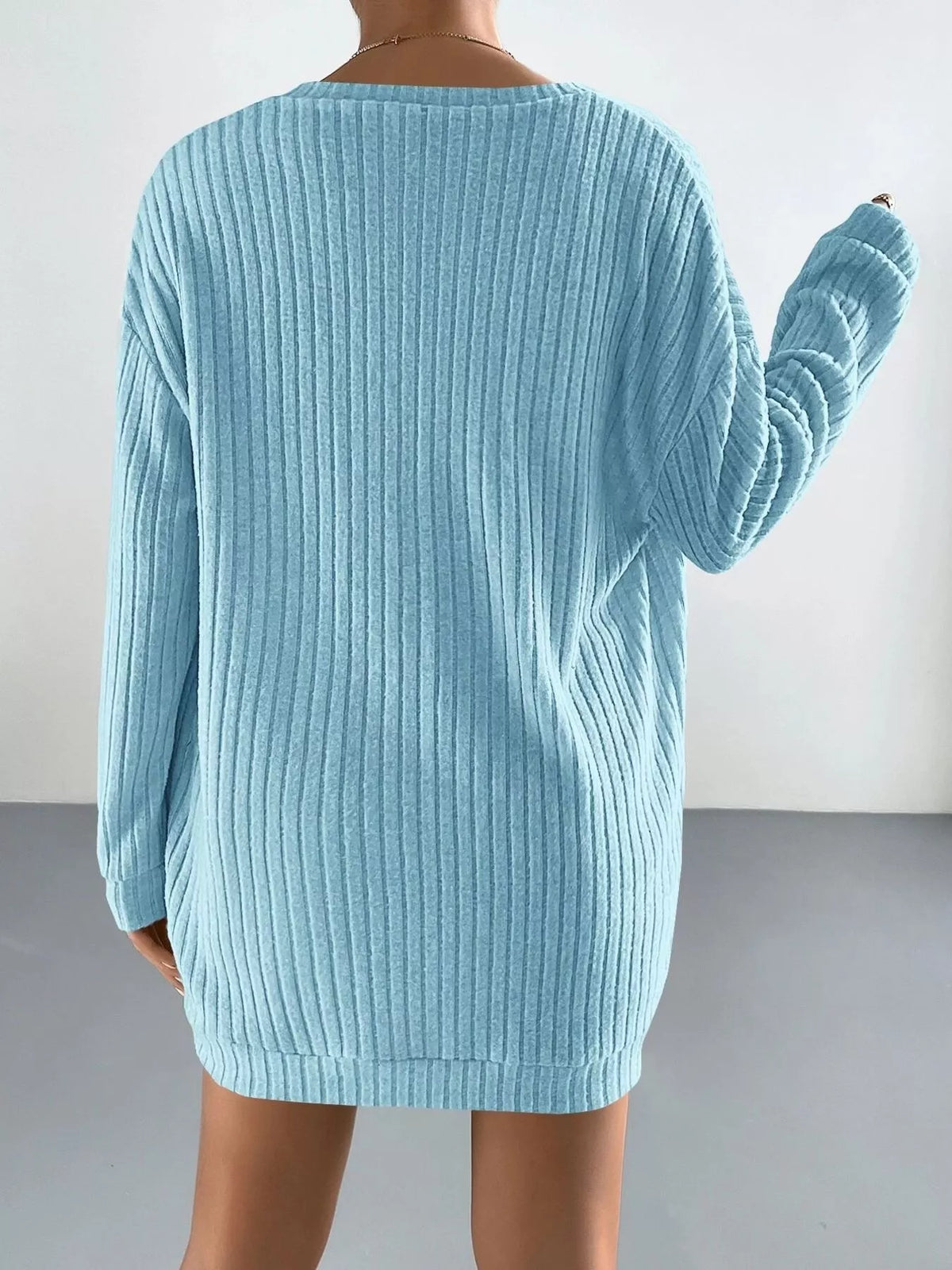 3-Piece Ribbed Knit Cardigan & Tube Top and Shorts Set - Lilixa.store