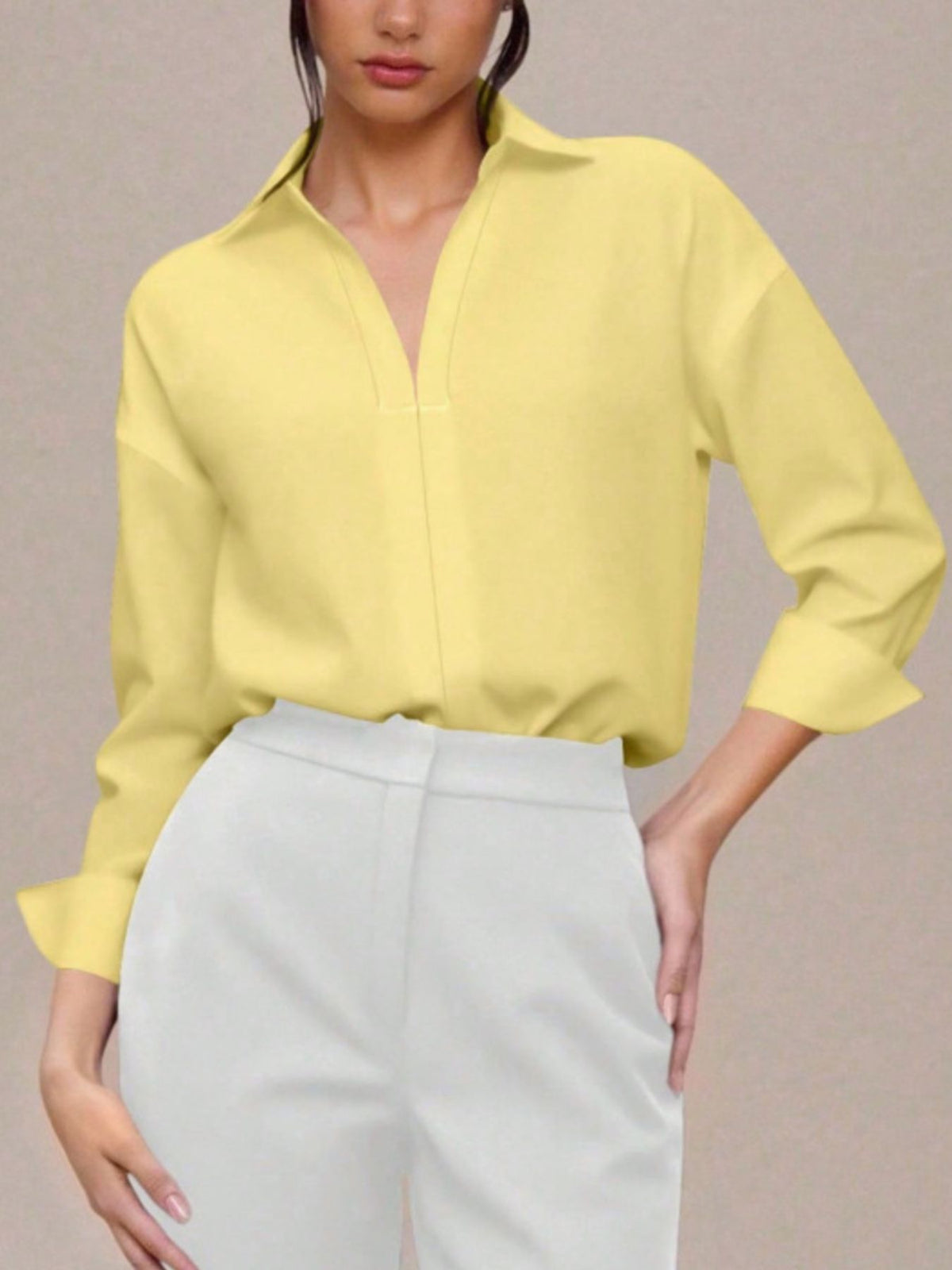 Button-Down Long Sleeve Bodysuit - Lilixa.store