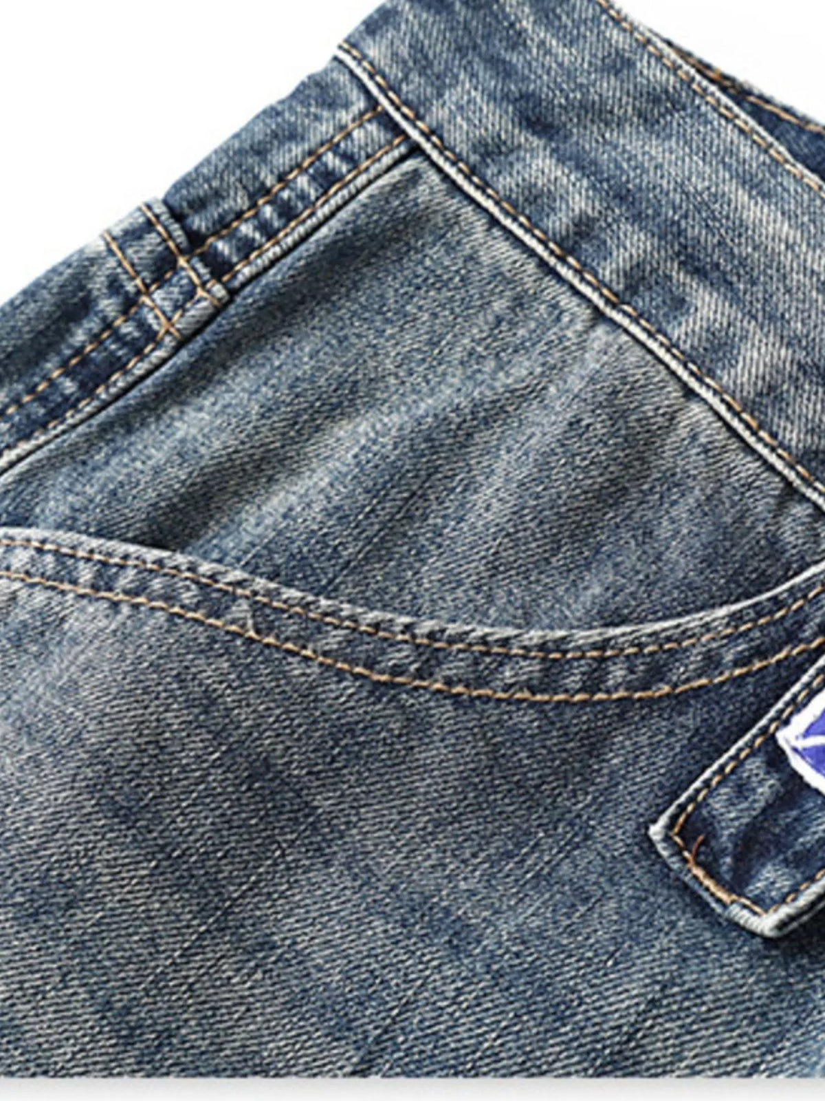 Men's Distressed Loose Fit Jeans - Lilixa.store