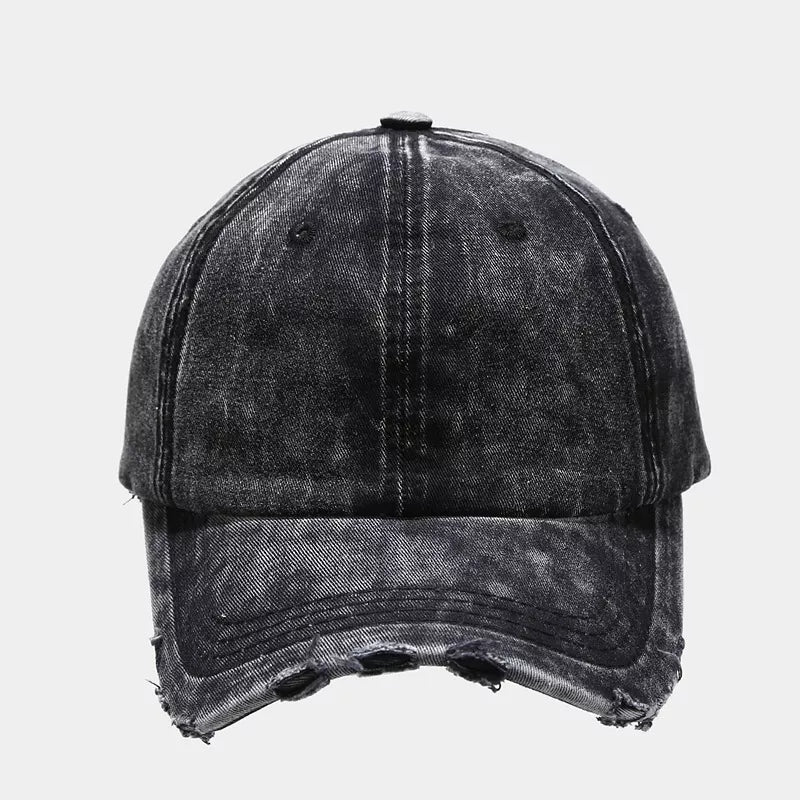 Vintage Distressed Washed Baseball Cap - Lilixa.store
