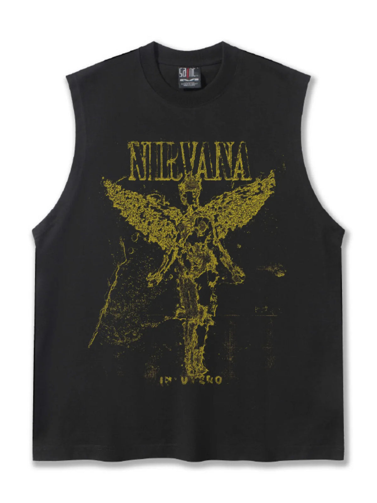 Men's Graphic Round Neck Tank - Lilixa.store