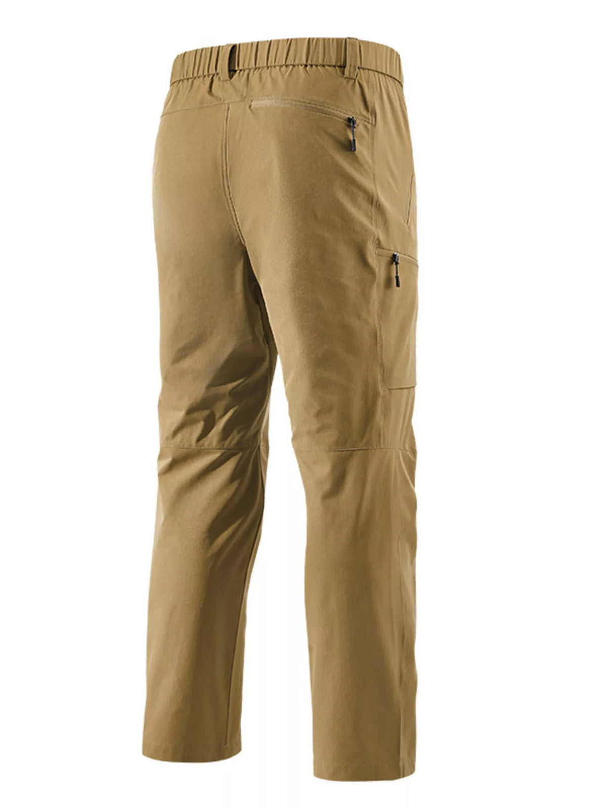 Men's Plus Size Outdoor Cargo Pants with Zipper Pockets