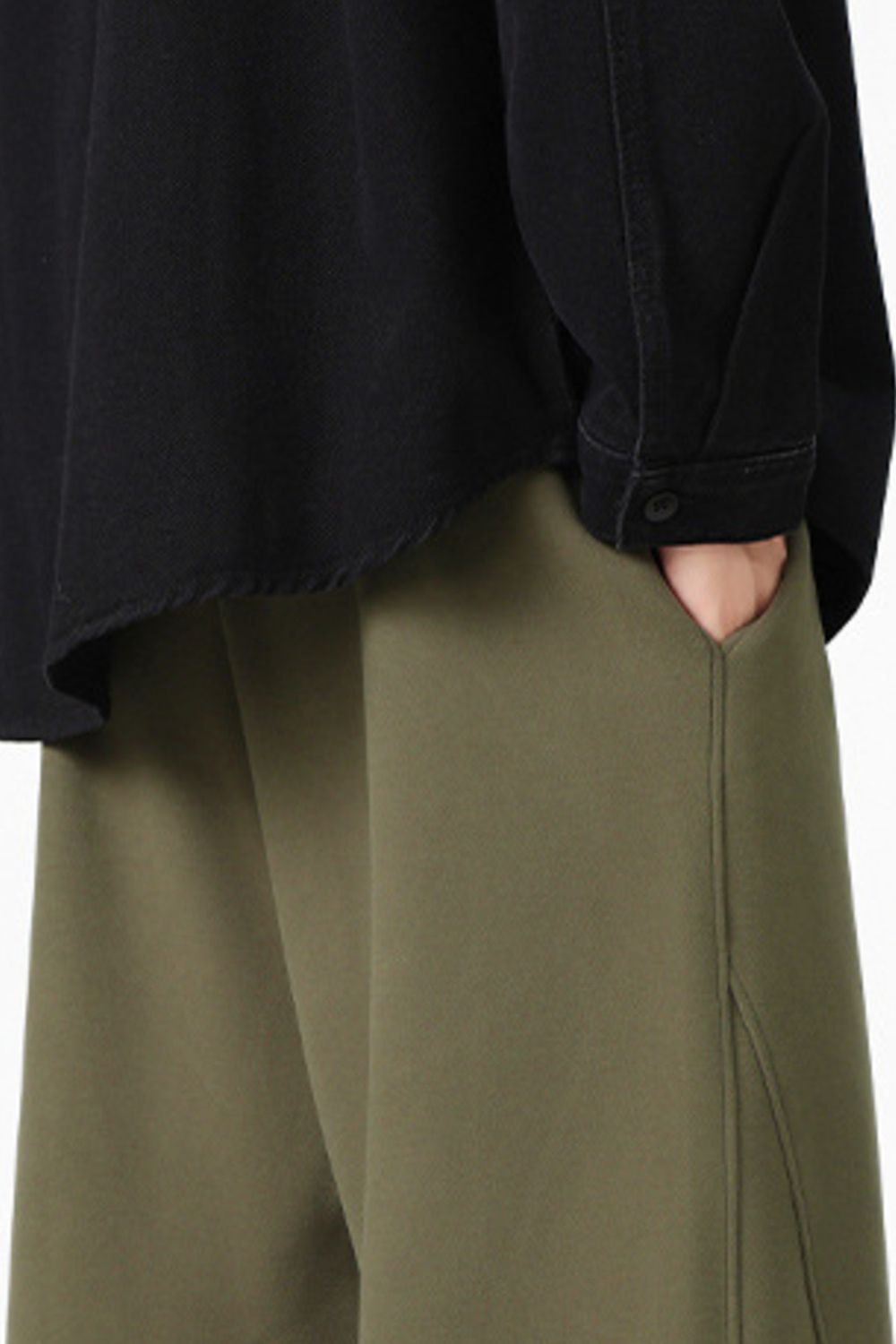 Men's Plus Size Loose Fit Casual Drawstring Pants, view 3