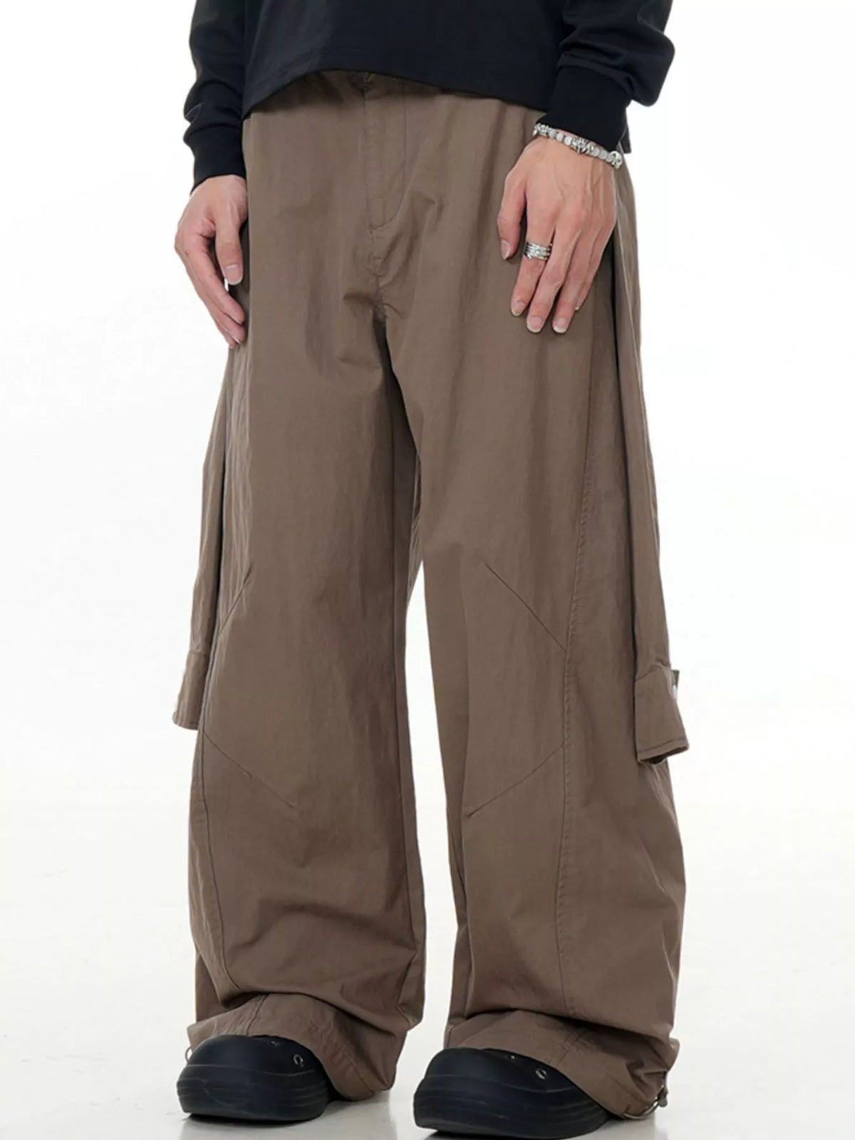 Men's Wide-Legged Casual Pants, view 2