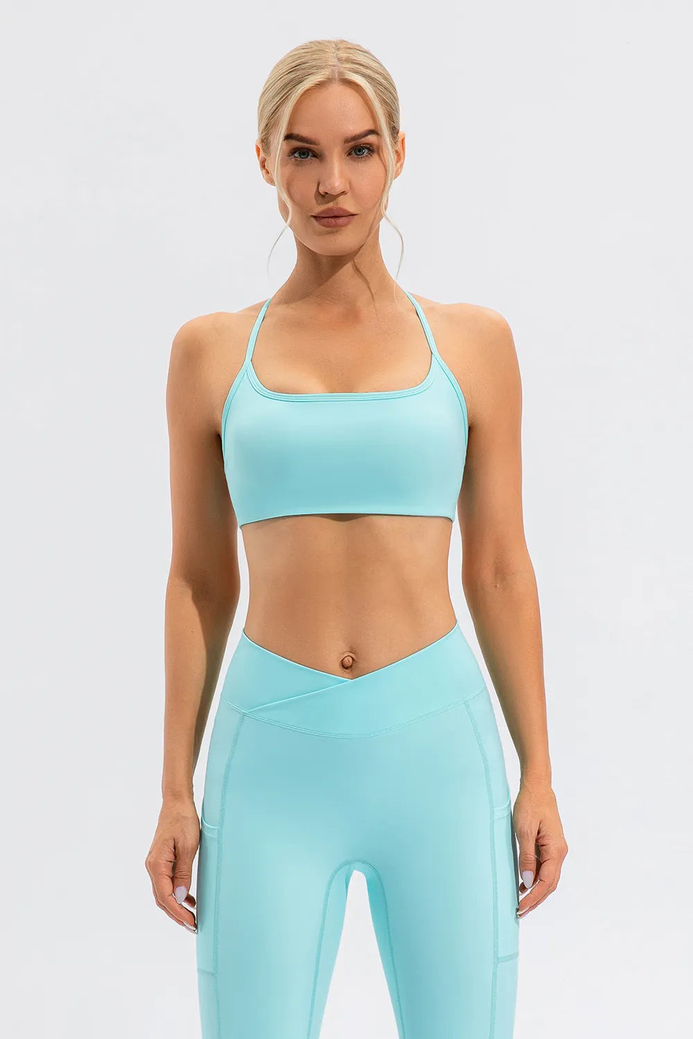 Crisscross Spaghetti Strap Active Cami - Lilixa.store