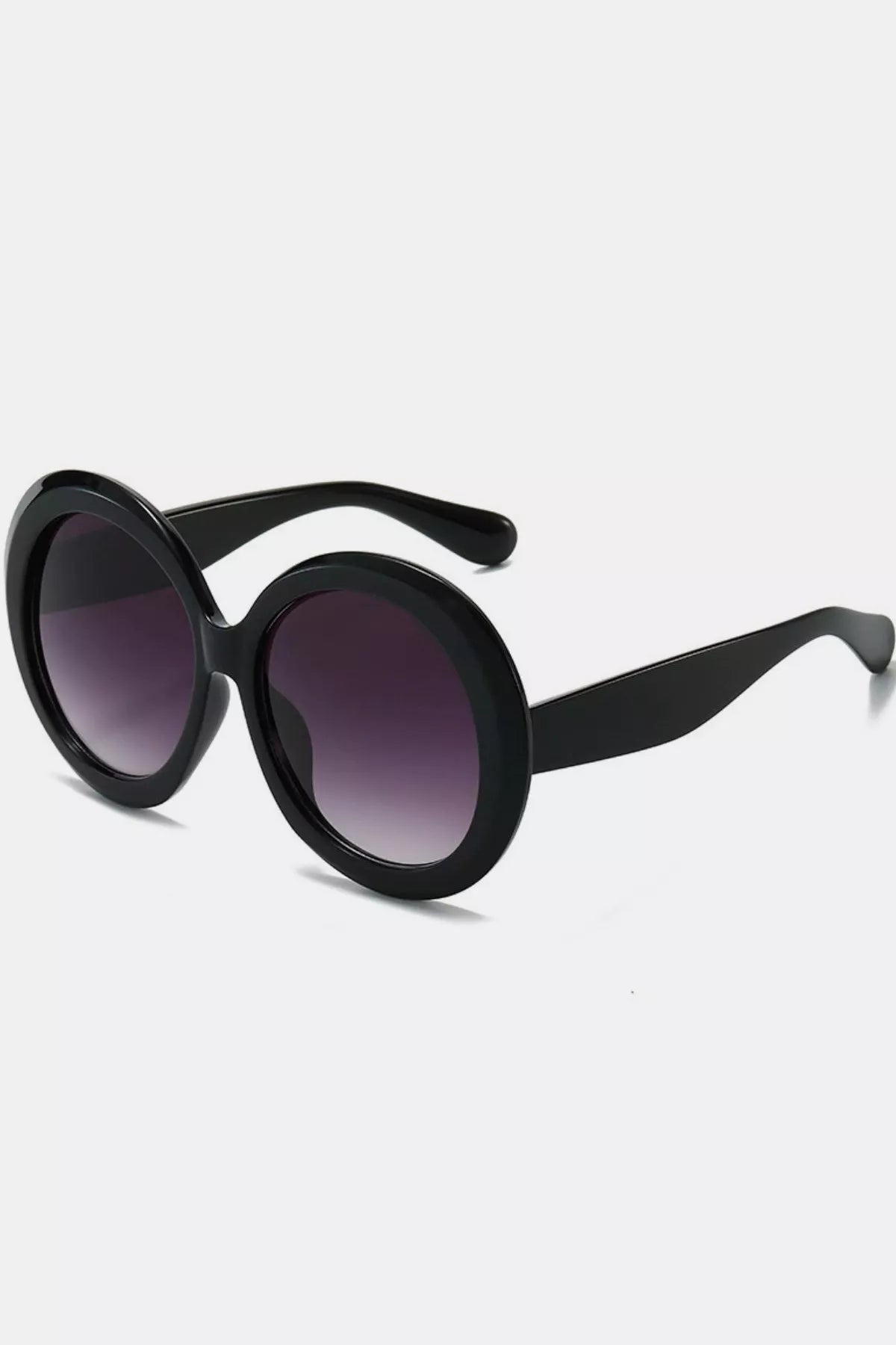Oversized Round Frame Fashion Sunglasses - Lilixa.store