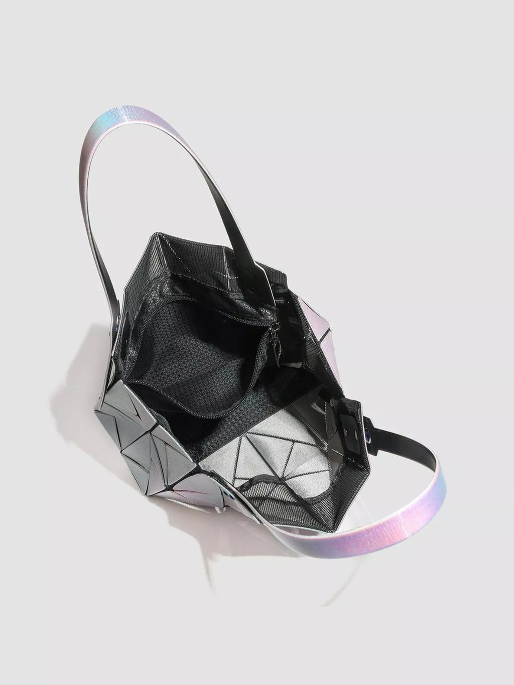 Geometric Iridescent Shoulder Bag, view 4