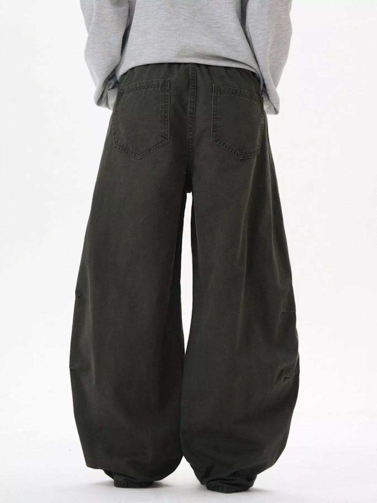 Men's Wide Leg Pocketed Pants, view 2