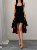 High-Low Halter Neck Dress - Lilixa.store
