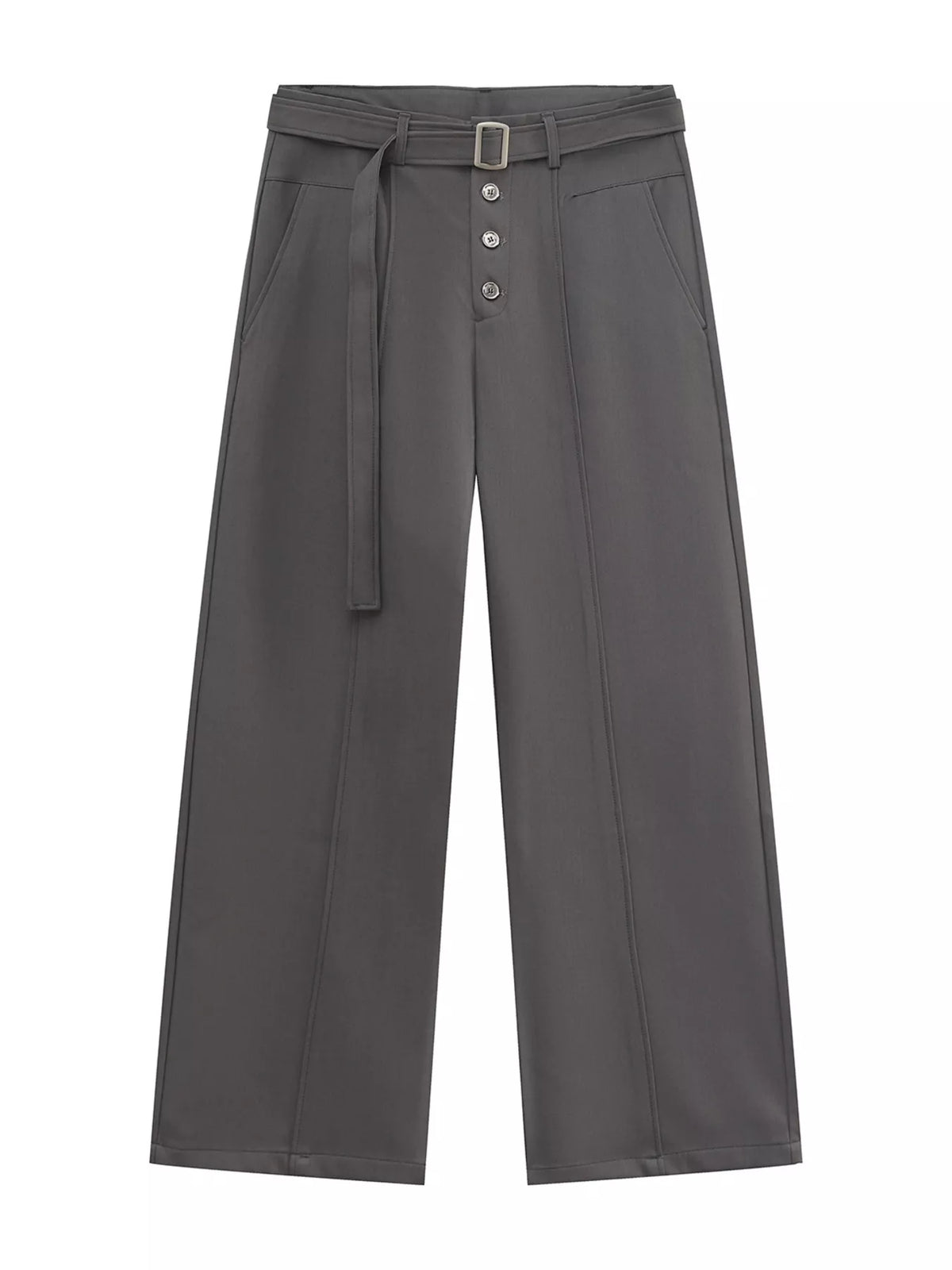 Men's High-Waisted Wide-Leg Pants - Lilixa.store