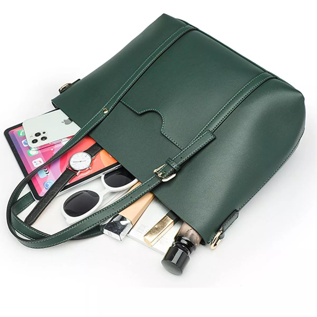 PU Leather Tote Bag
