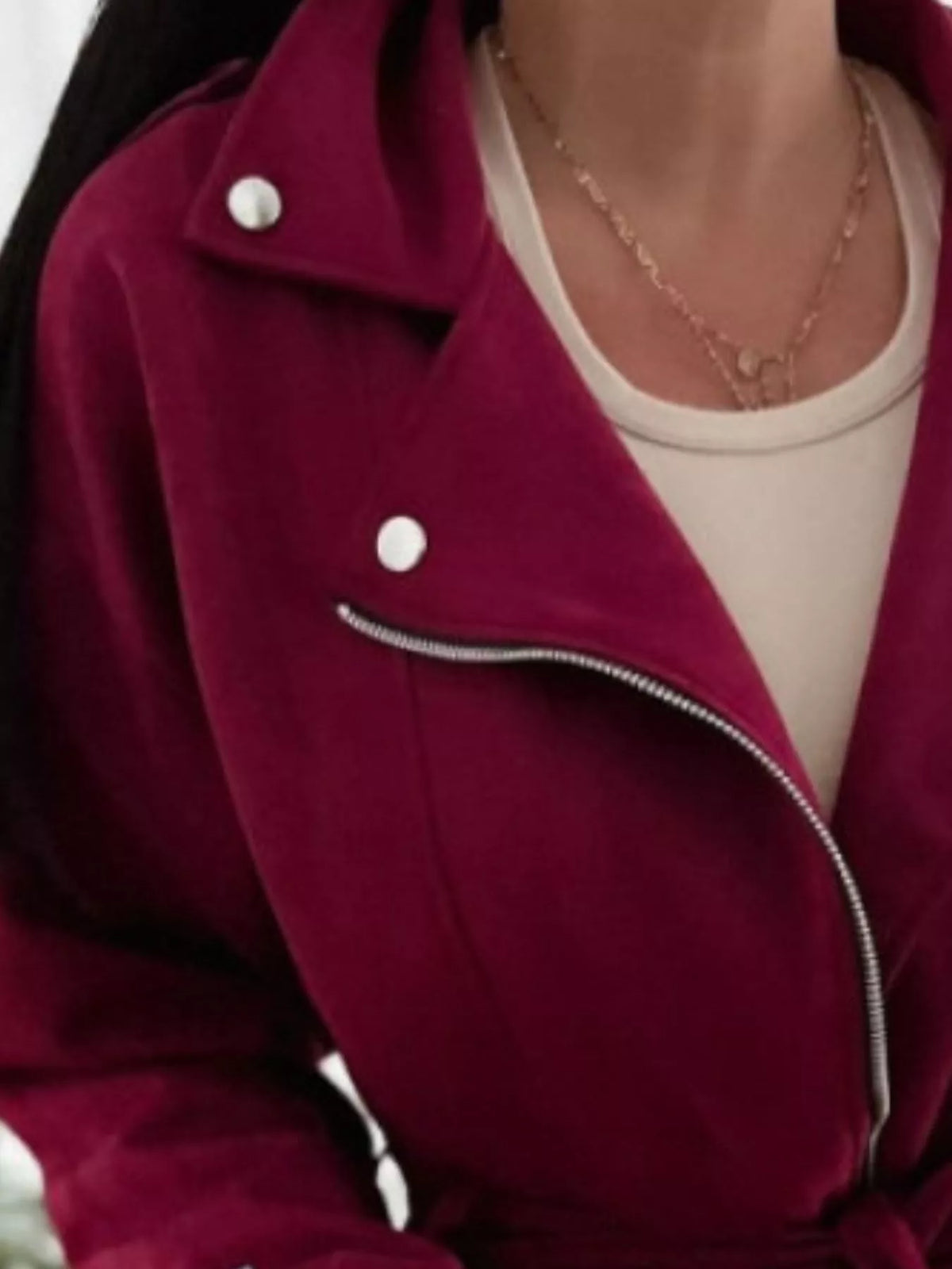 Zip Up Cropped Jacket, view 8