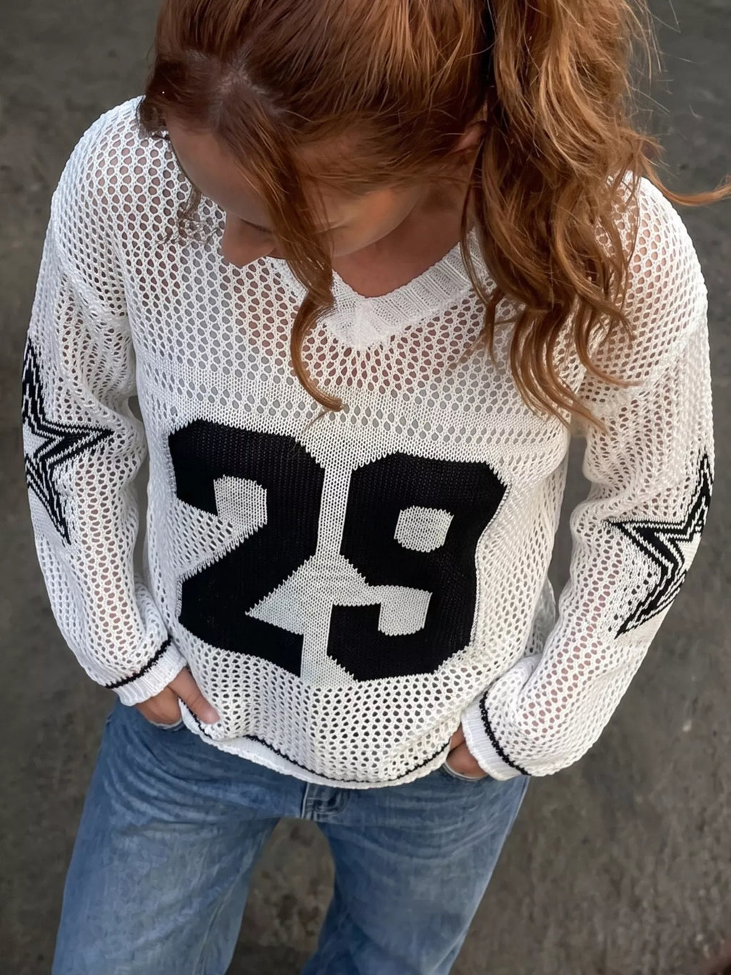 Number 29 Openwork Knit Cover Up - Lilixa.store