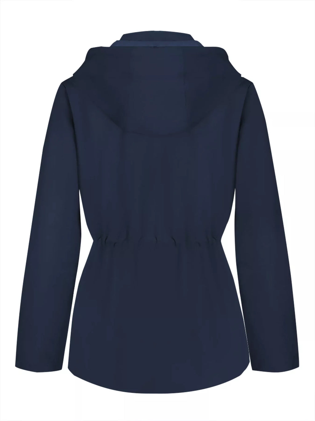 Zip Up Waterproof Hooded Outerwear - Lilixa.store