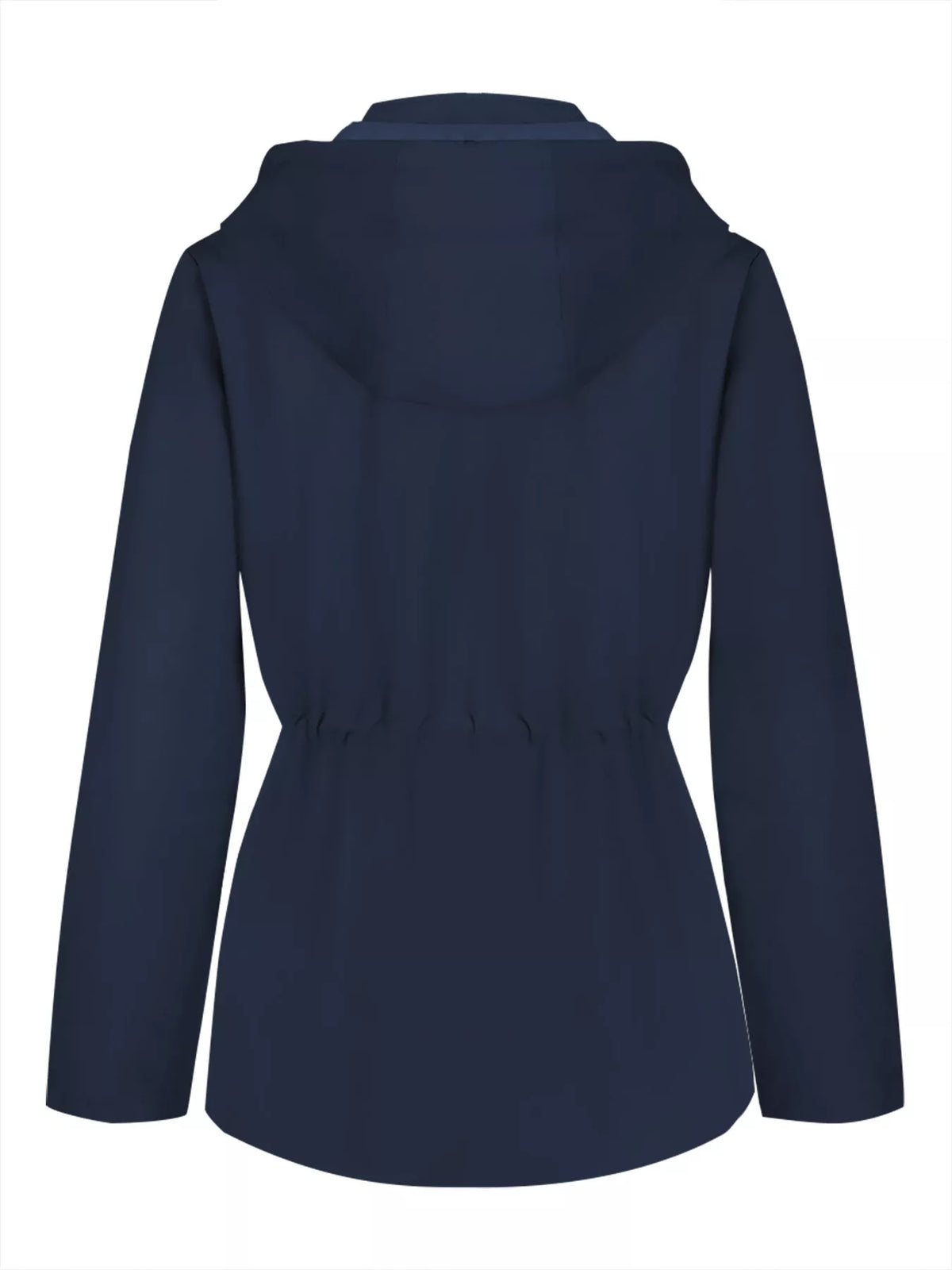 Zip Up Waterproof Hooded Outerwear - Lilixa.store
